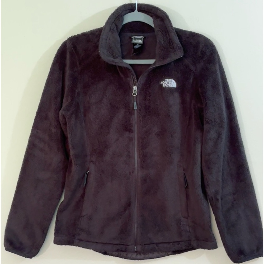 The North Face Osito Women's Black Fleece Jacket Coat Size Small Full Zip